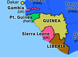 Sub-Saharan Africa 1958: Independence of Guinea